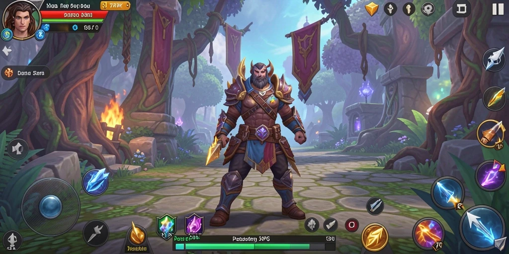 Screenshot menampilkan aksi seru dalam game ARPG 73K.