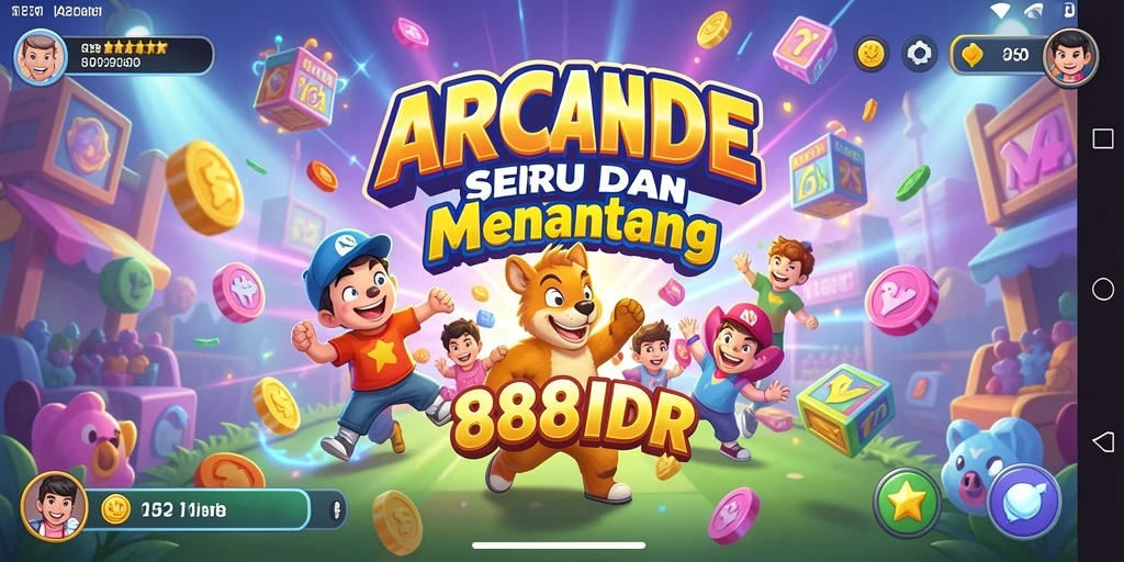 Screenshot gameplay 888IDR dengan aksi seru dan karakter yang menarik.