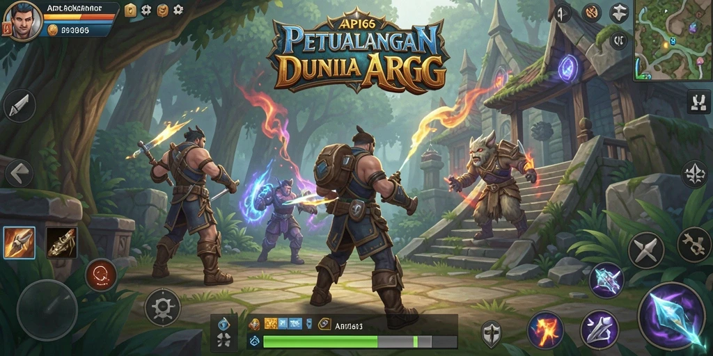 Tampilan screenshot game ARPG dengan aksi dan petualangan seru.