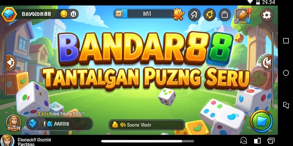 Screenshot permainan <strong>BANDAR88</strong> dengan tantangan Puzzle yang menarik.