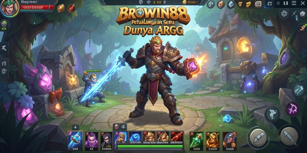 Tampilan gameplay BROWIN88 yang menegangkan dan seru.