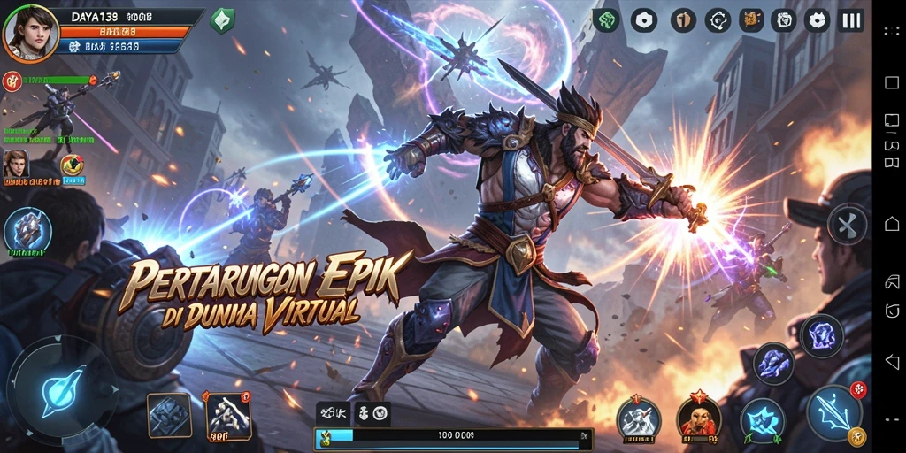 Tampilkan gameplay seru dari DAYA138 dalam pertarungan Fighting.