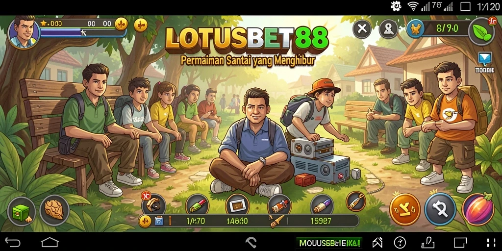 Tampilan screenshot LOTUSBET88 saat gameplay seru dan interaktif.