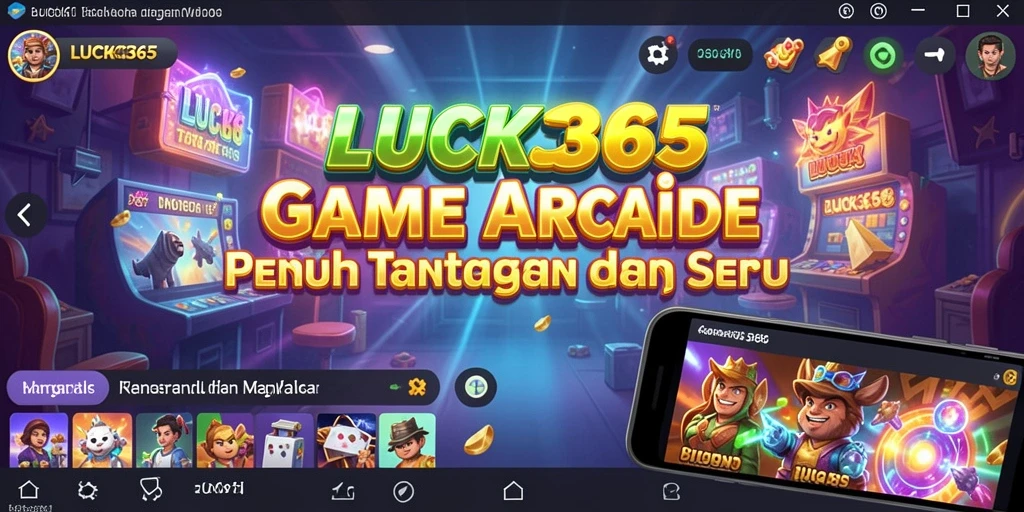 Screenshot menunjukkan gameplay seru dan menantang di LUCK365.