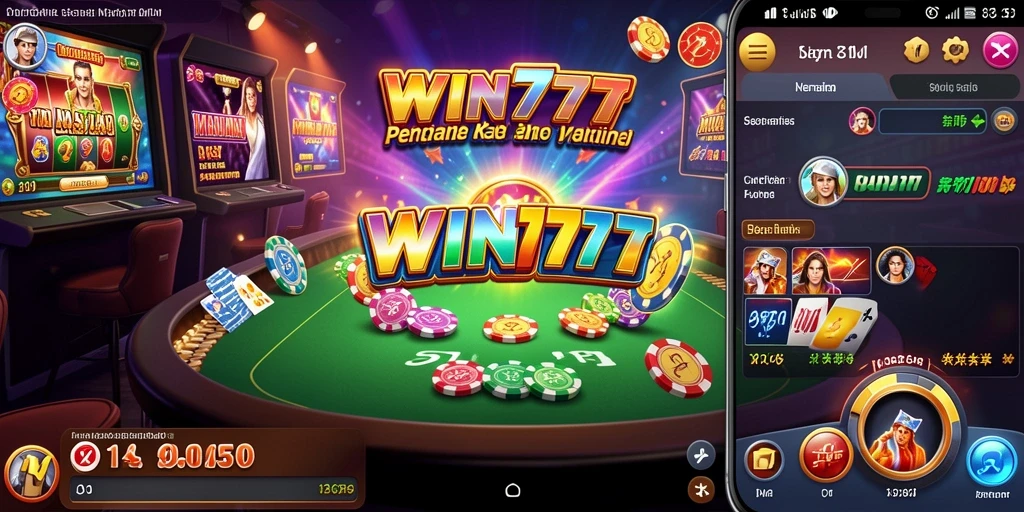 Tampilan gameplay luar biasa dalam game Kasino WIN777.